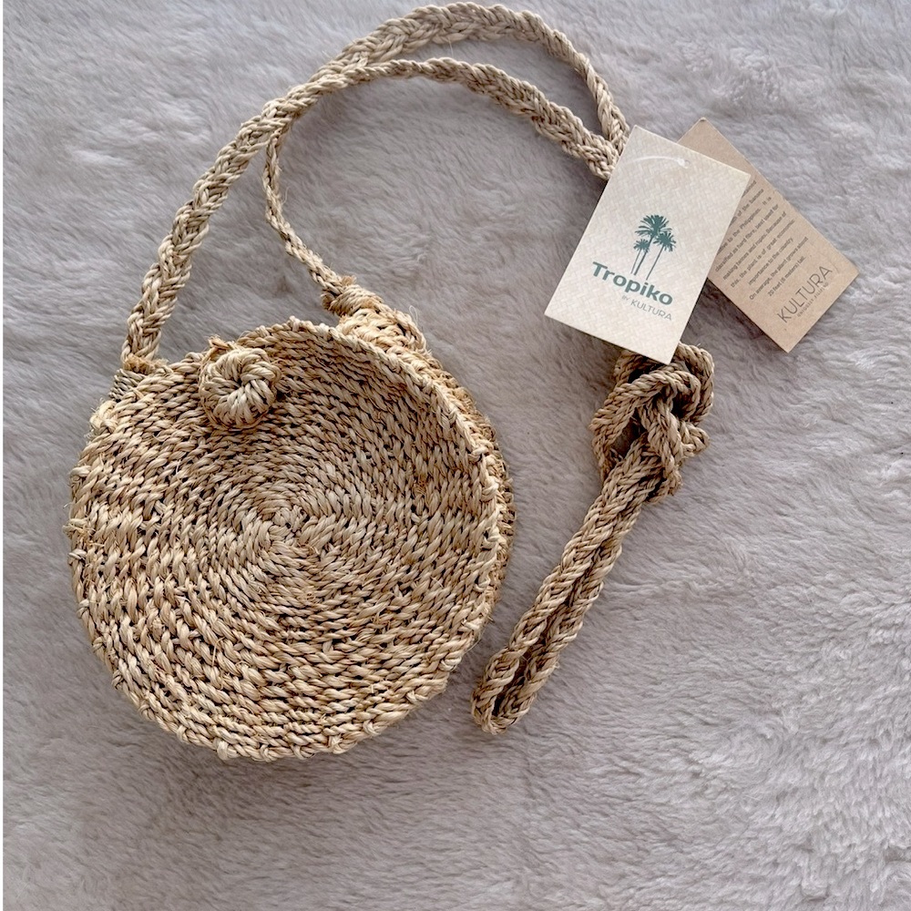 Tropiko by Kultura NWT Woven Straw Summer Crossbody Purse